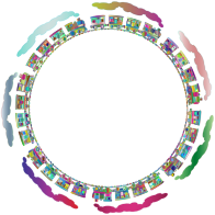 Toy Train Outline Frame 4
