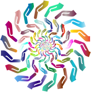 Caring Hands Vortex Prismatic