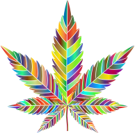 Marijuana Leaf Type II Prismatic 3