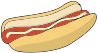 Simple Hot Dog Inside A Bun