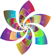 Golden Ratio Star Design 2 Prismatic