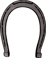 Lucky Horse Shoe - Colour
