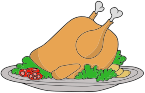 Oven-Roasted Turkey On A Platter