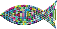 Tiled Fish Prismatic 2