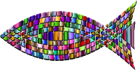 Tiled Fish Prismatic 4