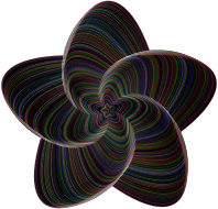 Cute Star Line Art Chromatic