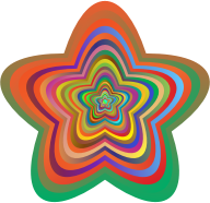 Cute Prismatic Star