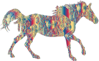 Decorated Horse Fantasy