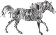 Decorated Horse Duochrome 2
