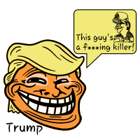 The guy's a f***ing killer