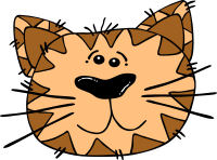 Cartoon Cat Face