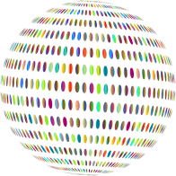 Spiral Circles Sphere Polyprismatic