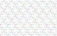 Spiral Circles Design Pattern Prismatic No BG