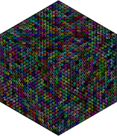 Isometric Peace Cube Prismatic