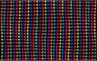 Stylized Thumbs Up Background Prismatic Variation 2
