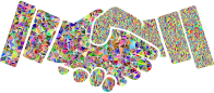 Polyprismatic Shaking Hands