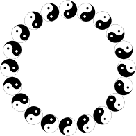 Yin Yang Frame