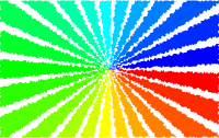 Spectral Starburst Stylized