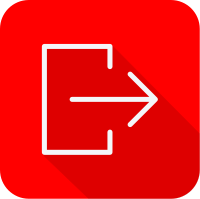 Logout Flat Icon