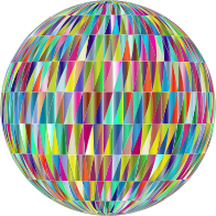 Triangular Pattern Sphere Polyprismatic