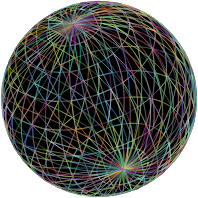 Triangular Pattern Sphere Type II Polyprismatic