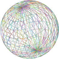 Triangular Pattern Sphere Type II Polyprismatic No BG