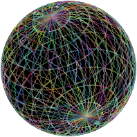 Triangular Pattern Sphere Type II Polyprismatic Variation 2