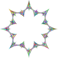 Stylized Checkered Geometric Frame 2 Prismatic