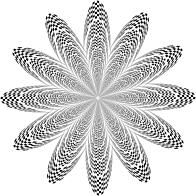 Checkerboard Flower