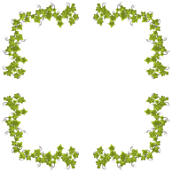 Ivy Leaves Frame 4