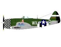 THUNDERBOLT P-47 D