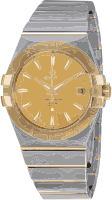 swiss watch in white gold and yellow gold - horlogerie