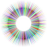 Stylized Detailed Sun Prismatic