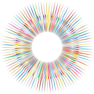 Stylized Detailed Sun Prismatic 3