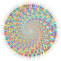 Abstract Vortex 83 Polyprismatic 2 No BG