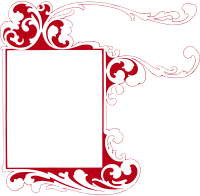 Curly Red Frame