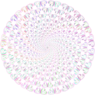 Heart Butterflies Outlines Vortex Prismatic No BG