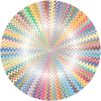 Dense Stylized Starburst Prismatic 2 No BG