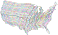 America Prismatic Grid