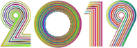 2019 Typography Polyprismatic No BG