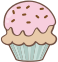 Cute cupcake