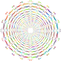 Floral Vortex Polyprismatic No BG