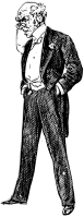 Bald man in a Suit