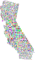 California Typography Prismatic