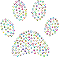 Paw Print Fractal Polyprismatic