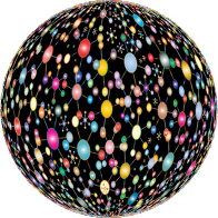 Abstract Molecular Sphere Type II Prismatic