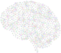 Abstract Molecular Brain Prismatic