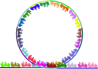 Roller Coaster Loop De Loop Colored