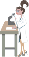 Female Scientist Doing Research