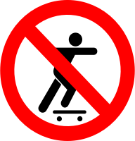 No Skating